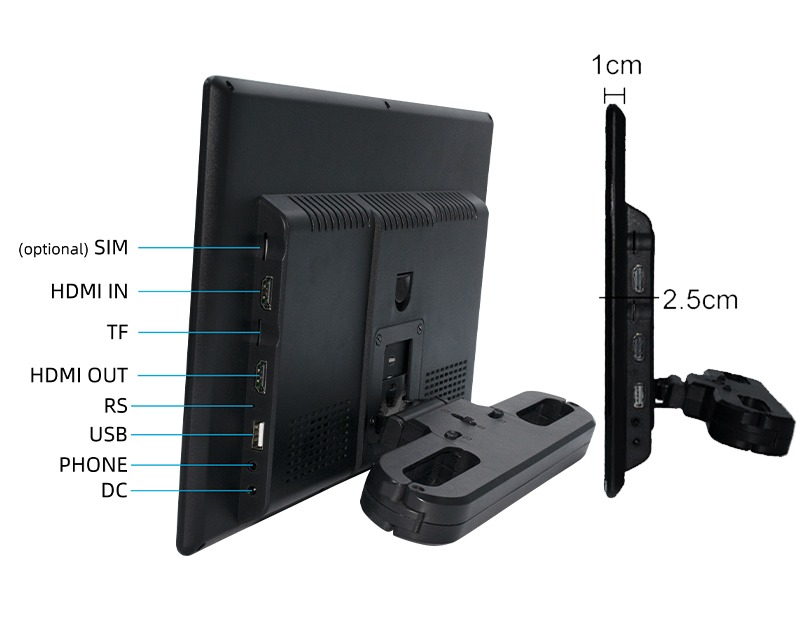 Pantalla cabeceras DPM Android y Apple de 11 pulgadas 4 g