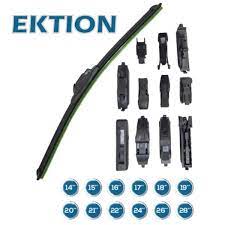 Plumilla trasera Ektron 16 pulgadas 10 adaptadores