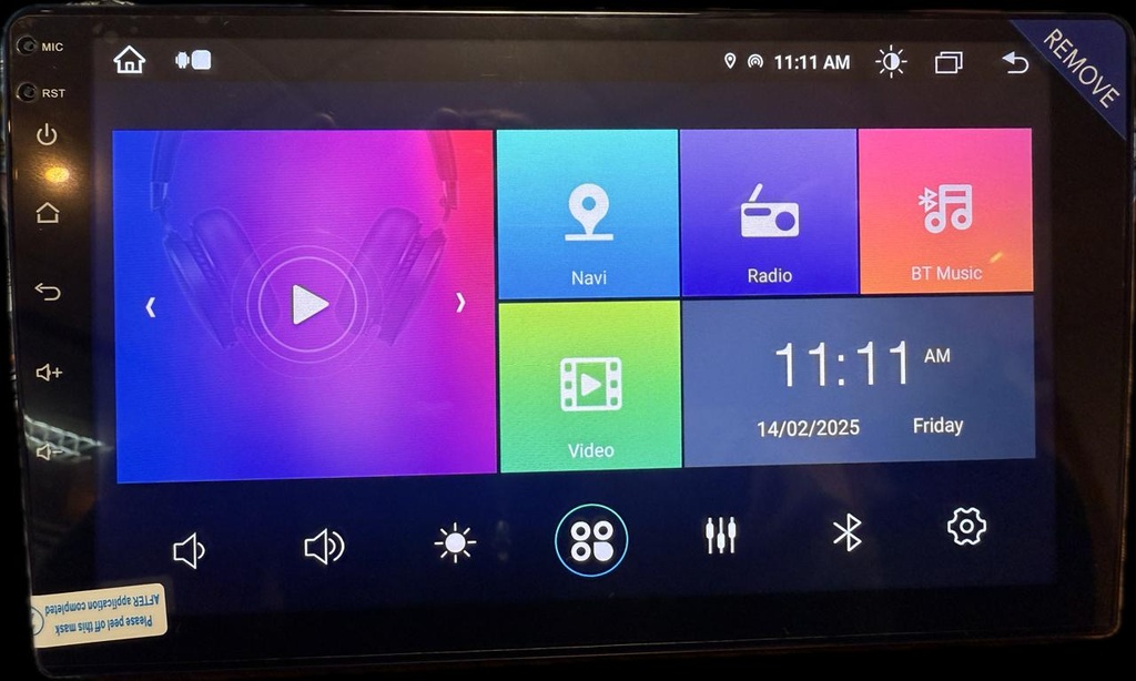 Radio Bigger de 9 de 128*6 GB Android Auto y apple car play 