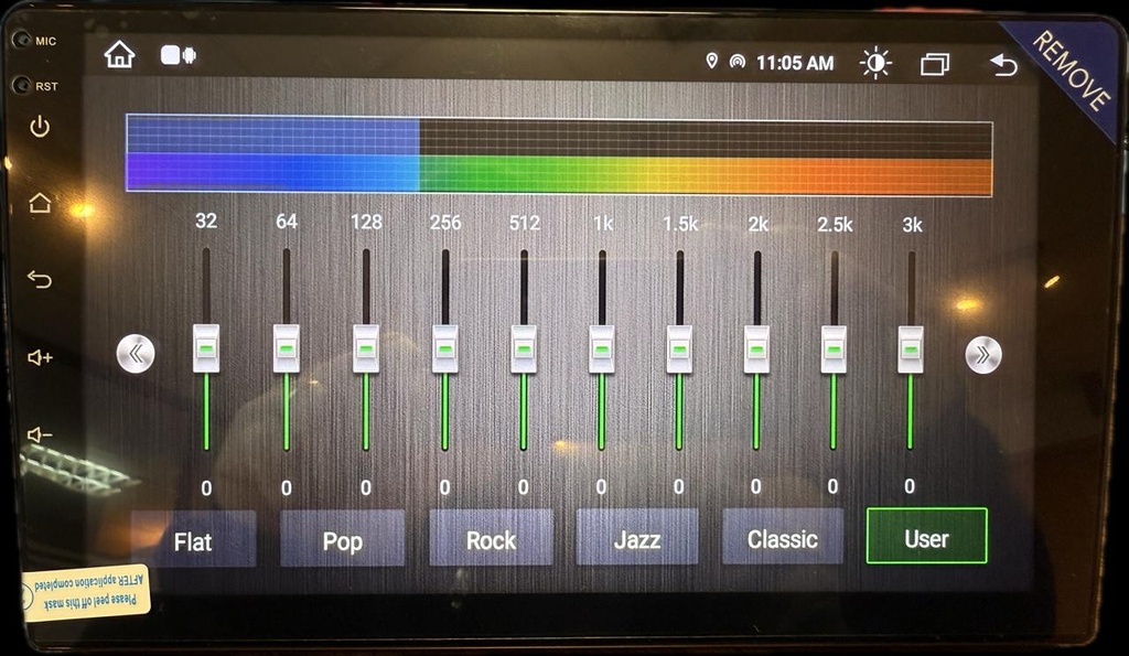 Radio Bigger de 9 de 128*6 GB Android Auto y apple car play 