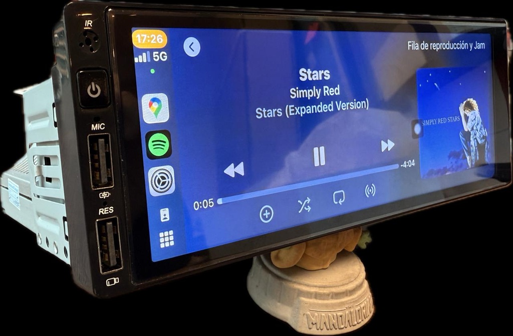 Radio Bigger 1 con Apple Carplay y Android Auto 32 x2 gigas 