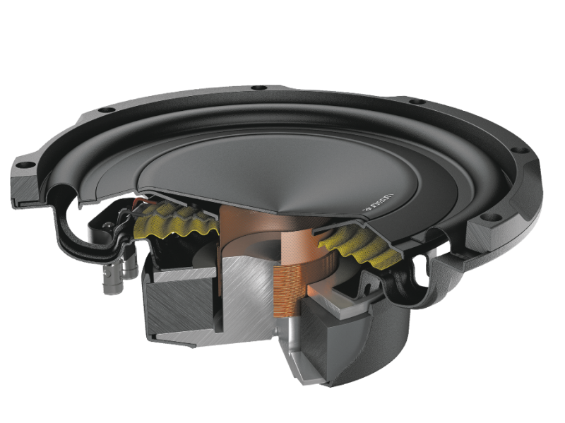 Subwoofer plano Audison de 10 pulgadas