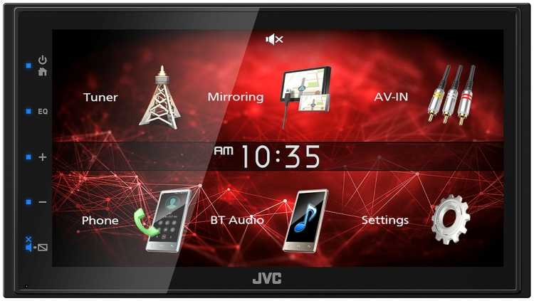 Radio Doble Din JVC KW- M150BT