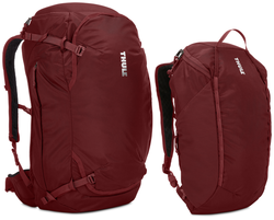 Thule Landmark mochila de mochilera 70L rojo bordeaux oscuro