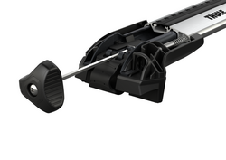 Thule Raised Rail Edge pie para vehículos de 4 paquetes negro