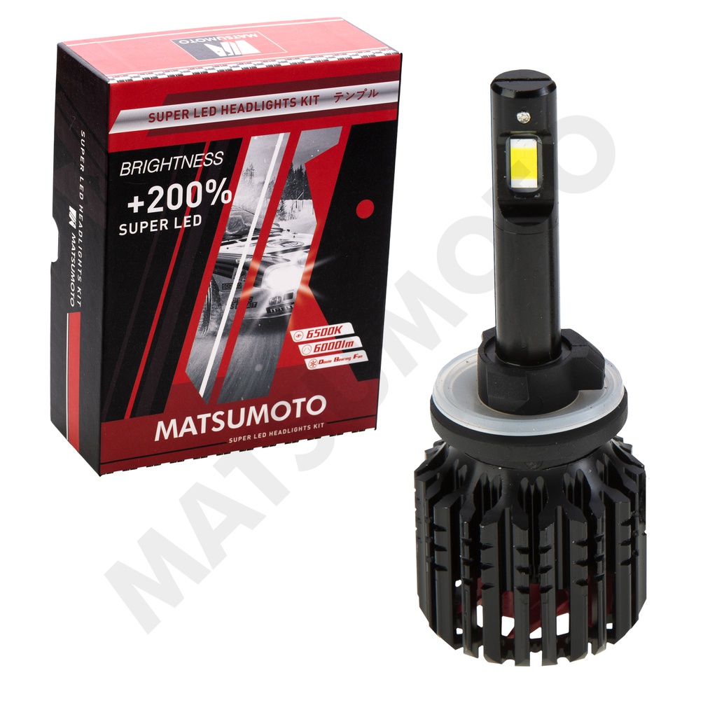 Ampolletas Matsumoto Led Premium 880 6000K L24