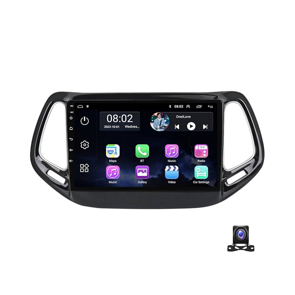 Radio Jeep Compass 2008 up 9 "+ CAN BUS +bisel+instalacion
