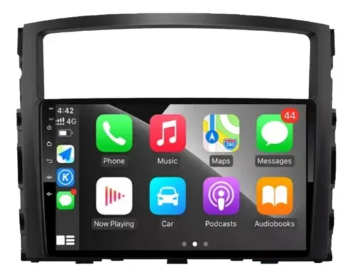 Radio Mitsubishi Montero 2008 up 9 "+ CAN BUS +bisel+instalacion