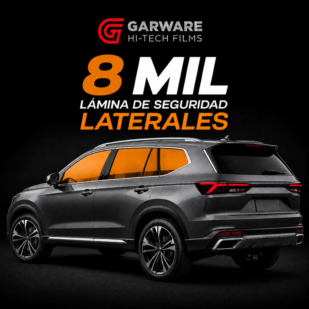 Lamina de Seguridad GARWARE Transparente -8mil SUV