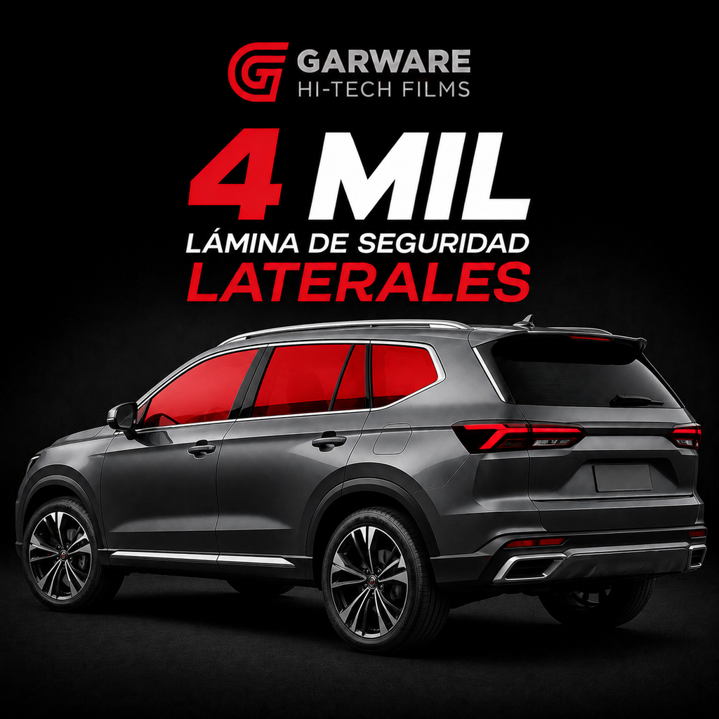 Lamina de Seguridad GARWARE Transparente -4mil SUV