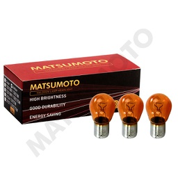 [1016-Amber-Y] Ampolletas Matsumoto 1016 Amber Halogenas Multifuncional -Y