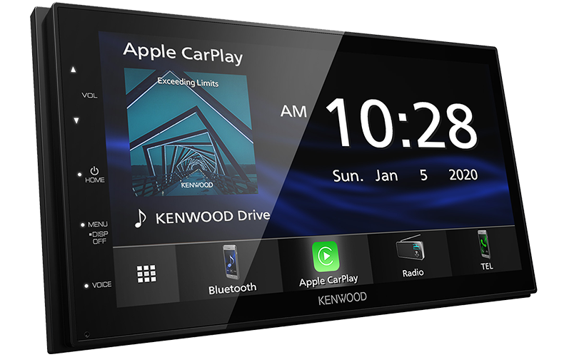 Radio Kenwood Doble Din Apple Car Play y Android DMX-5020S | cartoys