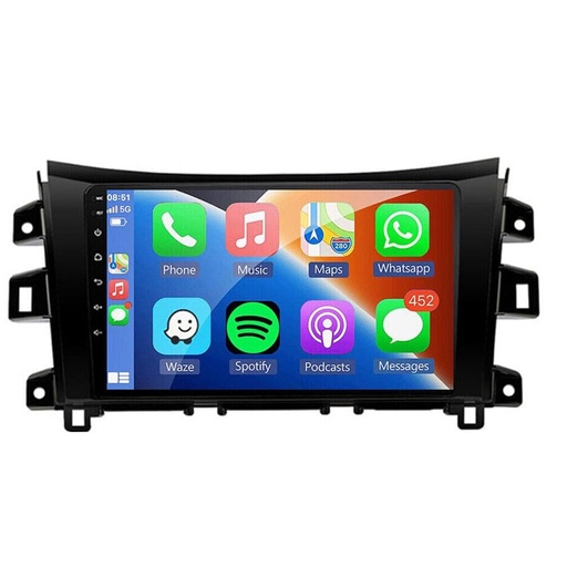 [dpm navara] Radio Nissan Navara 2014 up 9 "+ CAN BUS +bisel+instalacion