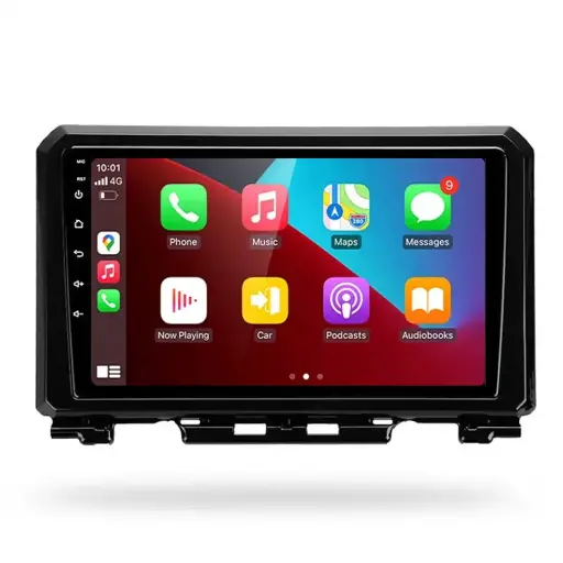[dpmjimmy] Radio Suzuki Jimmy  up 9 "+ Harness +bisel+instalacion