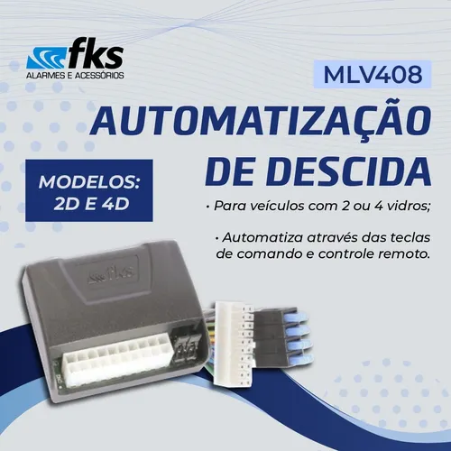 [mlv408] Modulo alza Vidrios FKS MLv 408